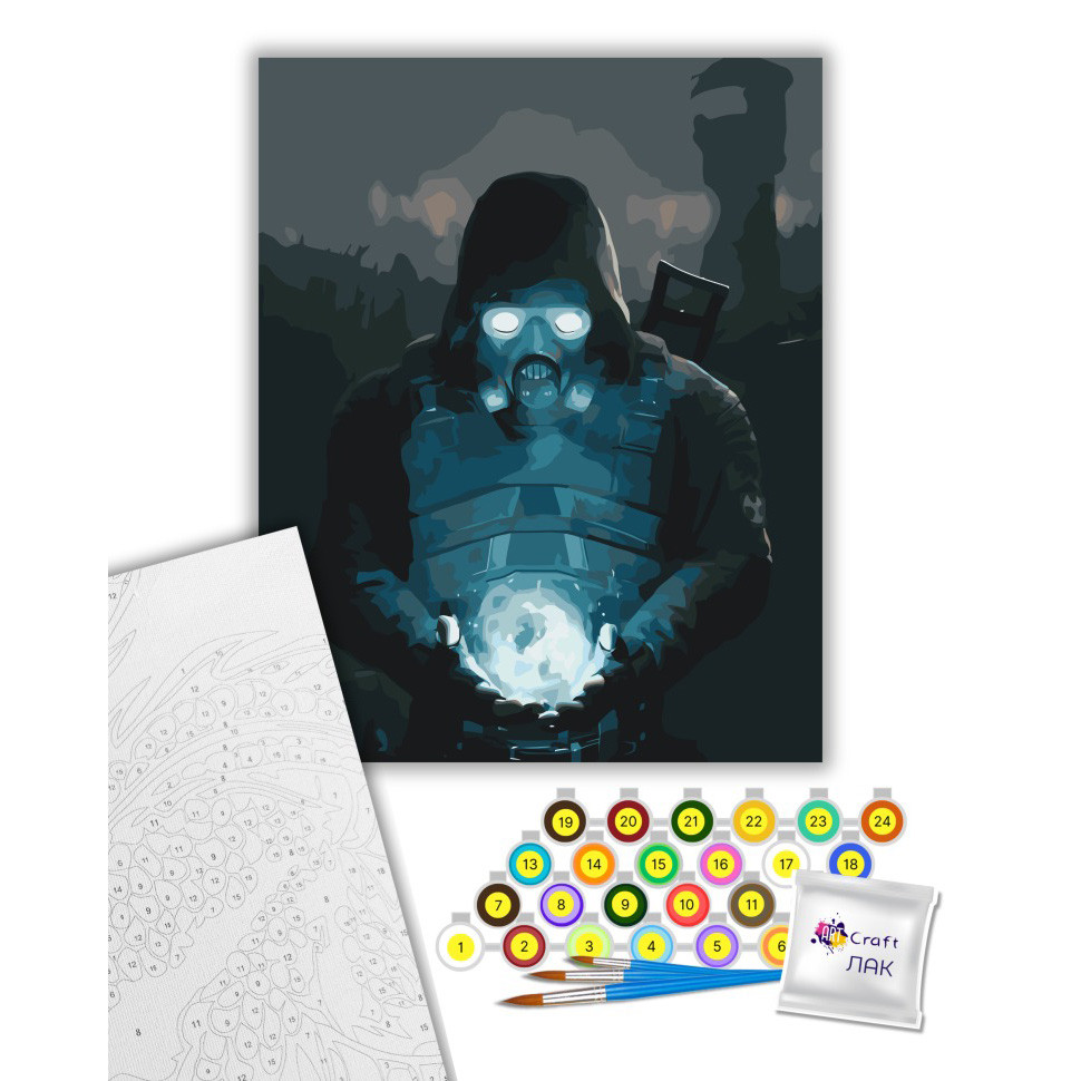 Картина за номерами "Аномалія" 40х50 см Картина за номерами "Аномалія" 40х50 см - Зображення 2