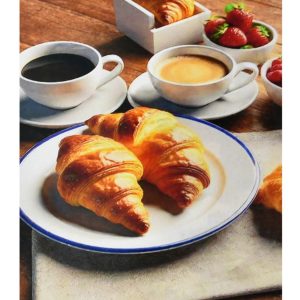 Алмазна мозаїка "Сніданок з ароматом", 30х40 см