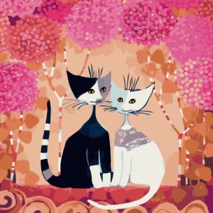 Картина за номерами. Brushme "Казкові котики" 40х50 см