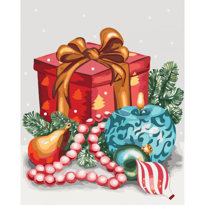 Картина за номерами. Натюрморт "Аромат свята", 40х50 см Картина за номерами. Натюрморт "Аромат свята", 40х50 см