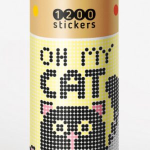 Alternative view of Картина за номерами стікерами в тубусі "Кіт" 1200 стікерів, 33х48 см