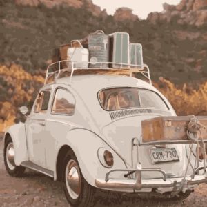 Картина за номерами. Art Craft "Незабутня поїздка" 40 * 50см