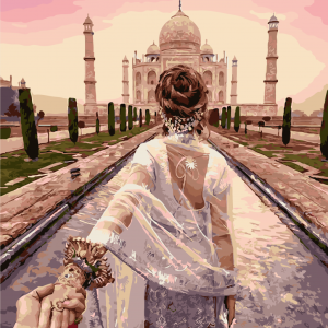 Картина за номерами. Art Craft "Прямуючи до Тадж-Махалу" 40 * 50 см