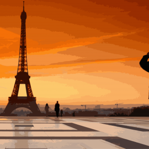 Картина за номерами. Art Craft "Площа Трокадеро" 40 * 50 см