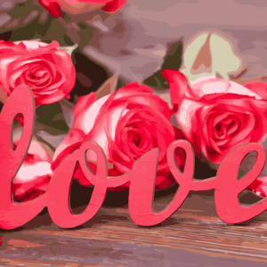 Картина за номерами. Art Craft "Троянди любові" 40 * 50 см