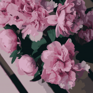 Картина за номерами. Art Craft "Півонія Катаріна" 40 * 50 см