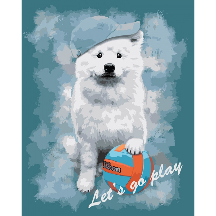 Картина за номерами "Давай пограємо" 40 * 50см Картина за номерами "Давай пограємо" 40 * 50см