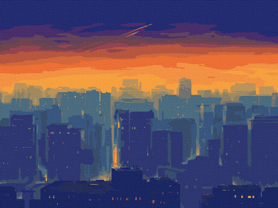 Картина за номерами. Art Craft "Оповитий сутінками" 40 * 50 см Картина по номерам. Art Craft "Окутан сумерками" 40*50 см