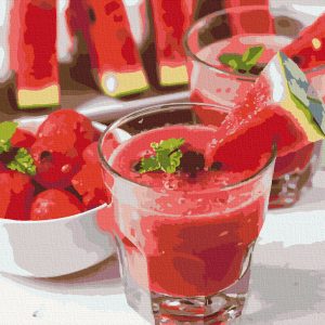 Картина по номерам. Art Craft "Арбузный смузи" 40*50 см