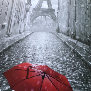 Картина за номерами. Art Craft "Парасолька в Парижі" 40 * 50 см