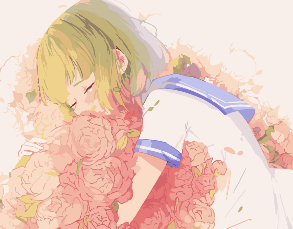 Картина за номерами. Art Craft "Квіткова любов" 40 * 50 см Картина по номерам. Art Craft "Цветочная любовь" 40*50 см