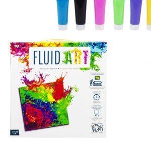 Набір креативної творчості "Fluid ART" FA-01-01-2-3-4-5, 5 видів