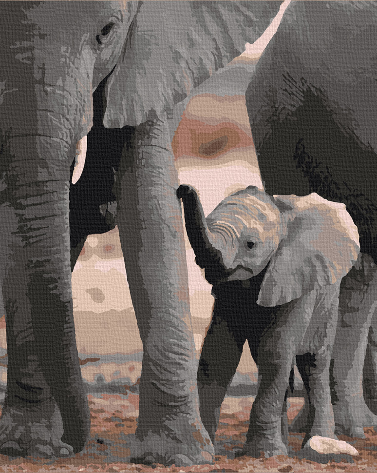 Картина за номерами. Art Craft "Майбутній гігант" 40 * 50 см Картина за номерами. Art Craft "Майбутній гігант" 40 * 50 см