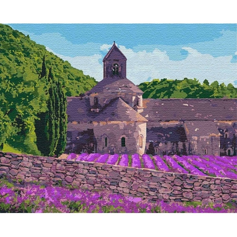 Картина за номерами. "Аромат лаванди" 40 * 50см Картина по номерам. "Аромат лаванды" 40*50см