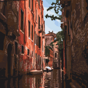 Картина по номерам. Art Craft "Канал Каннареджо. Венеция" 40*50 см