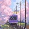 Картина за номерами. Art Craft "Поїзд до Сіндзюку" 40 * 50 см