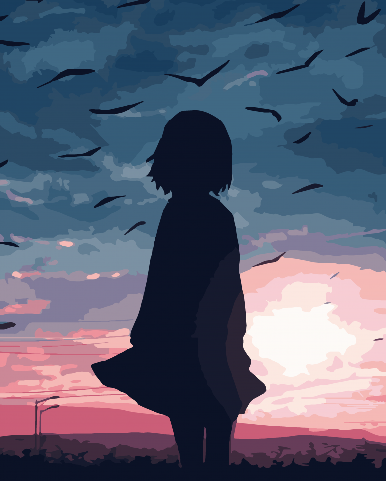 Картина за номерами. Art Craft "Розмова з вітром" 40 * 50 см Картина за номерами. Art Craft "Розмова з вітром" 40 * 50 см