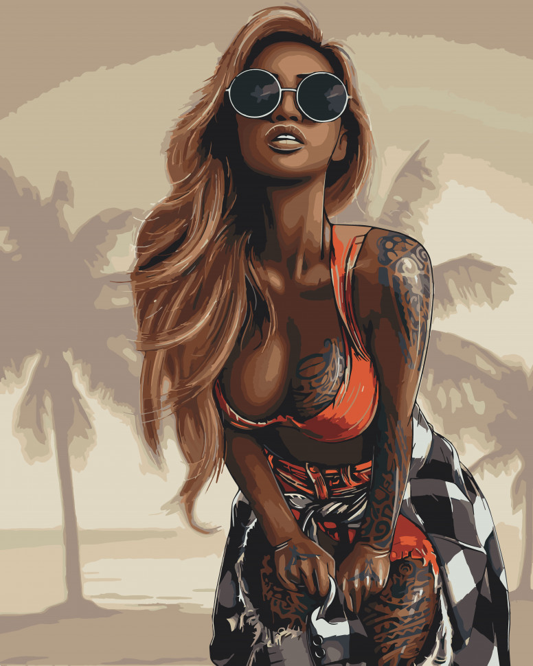 Картина за номерами. Art Craft "Спокуса Майамі" 40 * 50 см Картина за номерами. Art Craft "Спокуса Майамі" 40 * 50 см