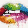 Картина по номерам. Art Craft "Яркие уста" 40*50 см