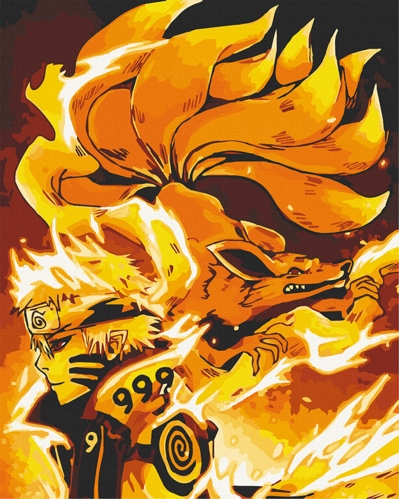 Картина за номерами. Art Craft "Наруто. Перевтілення" 40 * 50 см Картина по номерам. Art Craft "Наруто. Перевоплощение" 40*50 см