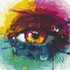 Картина по номерам. Art Craft "Радужный глаз" 40х50 см