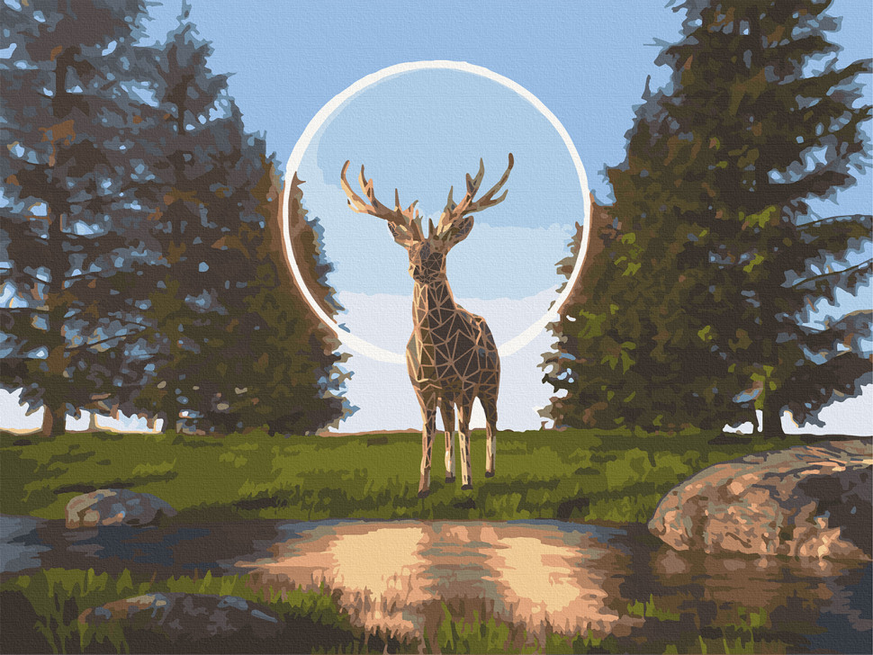 Картина за номерами. Art Craft "Провідник до сяйва" 40х50 см Картина за номерами. Art Craft "Провідник до сяйва" 40х50 см