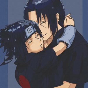 Картина по номерам. Art Craft "Итачи и Саске" 40х50 см