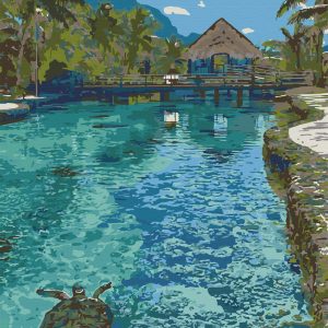 Картина за номерами. Art Craft "Рай на землі" 40х50 см