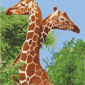 Картина по номерам. Art Craft "Пара жирафов" 40х50 см