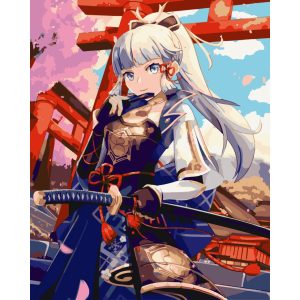 Картина за номерами без підрамника "Аяка" Art Craft 40*50 см