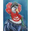 Алмазна мозаїка без підрамника "Українська гусочка" 40х50 см