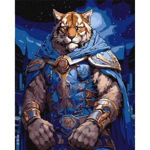 Картина по номерам "Сильный зверь" ©zubenko.oleksii, 40х50см