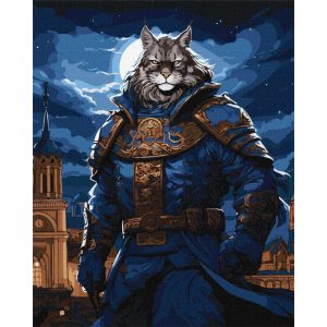 Картина по номерам "Пристальный взгляд" ©zubenko.oleksii, 40х50см