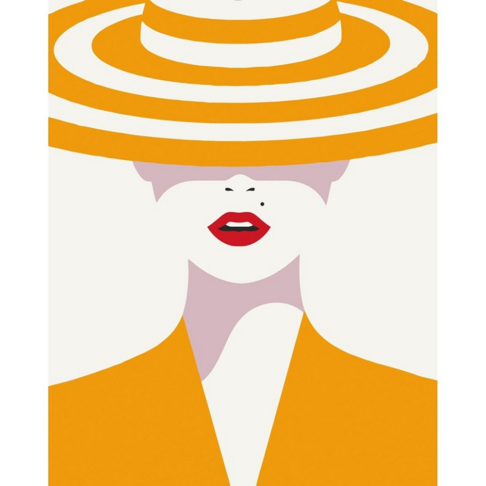 Картина за номерами "Orange style" 30x40 см Картина за номерами "Orange style" 30x40 см