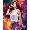Картина по номерам "Волшебная певица" 40х50 см