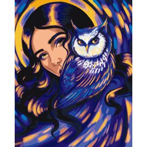 Картина по номерам "Красота и мудрость" 40х50 см
