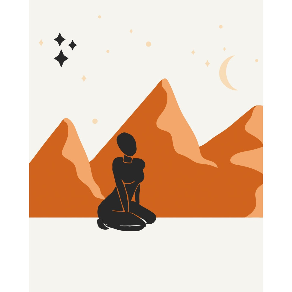 Картина за номерами "Пейзаж 2" 40х50 см Картина по номерам "Пейзаж 2" 40х50 см