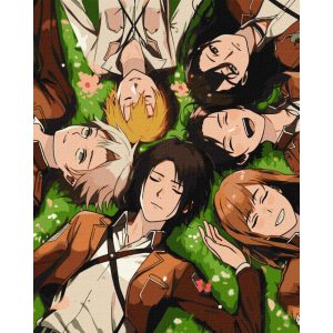 Картина за номерами "Відпочинок на природі" 40х50 см