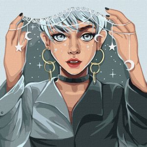 Картина по номерам "Хранительница снов" 40х40 см