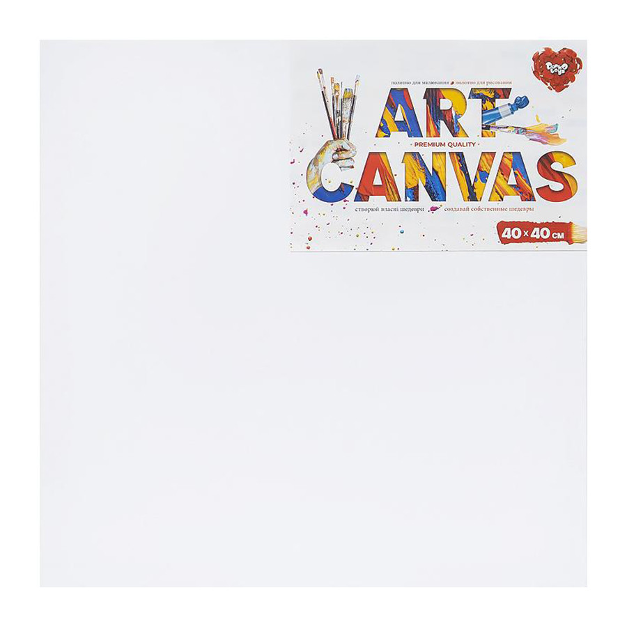 Полотно для малювання "Art Canvas", 40х40 см Полотно для малювання "Art Canvas", 40х40 см