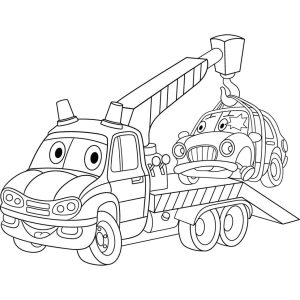 Alternative view of Розпис по полотну "Евакуатор" Art Craft 25х30 см