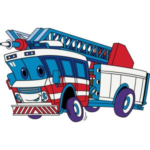 Розпис по полотну "Машина-рятівник" Art Craft 25х30 см