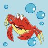 Картина по номерам "Краб" Art Craft 30х30 см