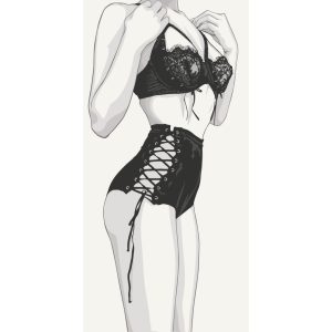 Картина за номерами "Відвертий лук" 40x80 см