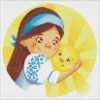 Алмазна мозаїка без підрамника "Сонечко" 30х30 см