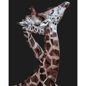 Картина за номерами "Витончена пара" 40х50 см