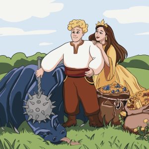 Картина за номерами "Котигорошко" 40х40 см