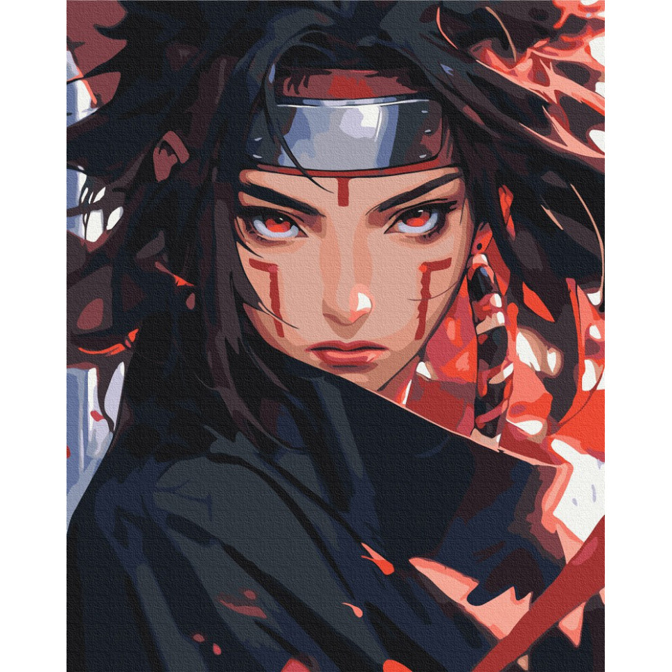 Картина за номерами "Ніндзя", 40x50 см Картина за номерами "Ніндзя", 40x50 см