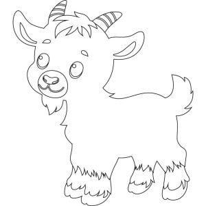 Розпис по полотну "Козенятко" 25х30 см