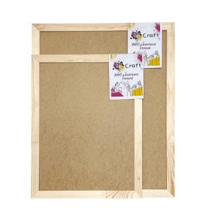 ДВП шліфоване з багетною рамкою 20х30 см